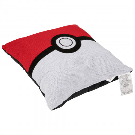 Pokemon Pokeball 20" Woven Jacquard Pillow